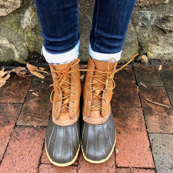 L.L. Bean Other - Men’s L.L.Bean 8” Duck Rain Boots Weatherproof